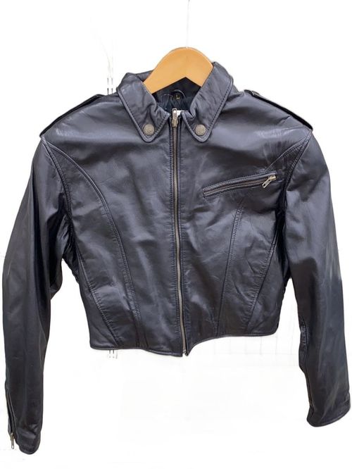 HARLEY-DAVIDSON レザー シングルライダースジャケット ブラック