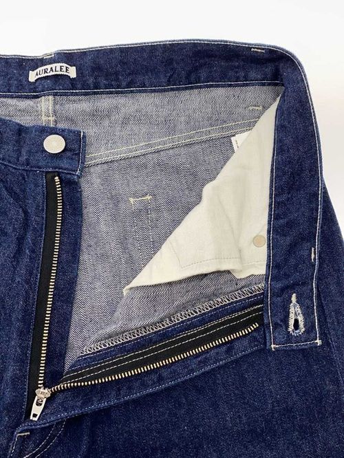 Auralee 23ss デニム AURALEE[オーラリー] 23SS Selvedge Faded Light Denim Pants