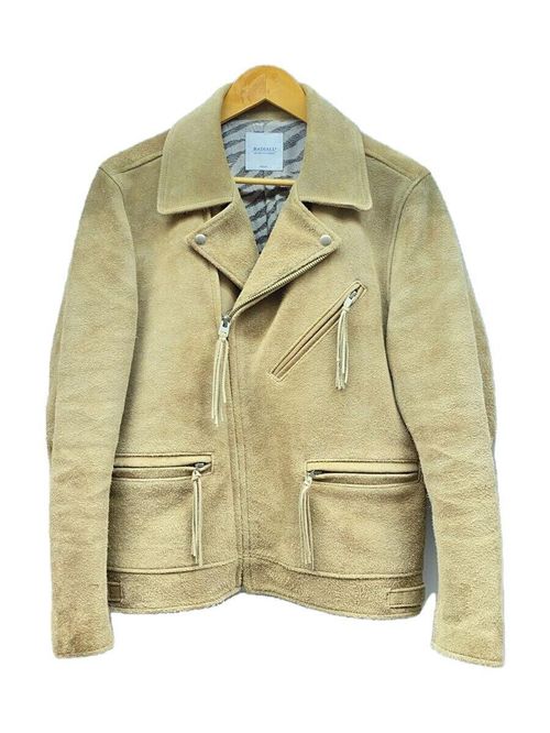 RADIALL ライダースジャケット SUEDE RIDERS ダブルライダースジャケット M 牛革 ベージュ RAD-16AW-JK022 | -  Buyee, Perkhidmatan Beli-belah Proksi Dalam Talian | Beli pada