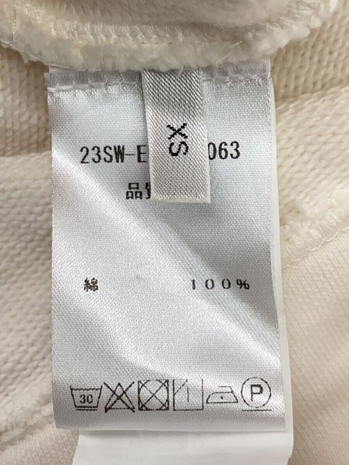 N21(numero ventuno)◆ノースリーブパーカー/パーカー/XS/コットン/WHT/無地/23se-e031-4063// N21(numero ventuno) パーカー ノースリーブパーカー パーカー