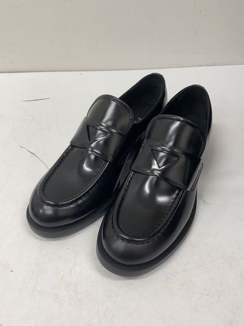 Prada ローファー　黒ブラック　35.5 PRADA ローファー ローファー 35.5 BLK レザー DNC725 | - Online