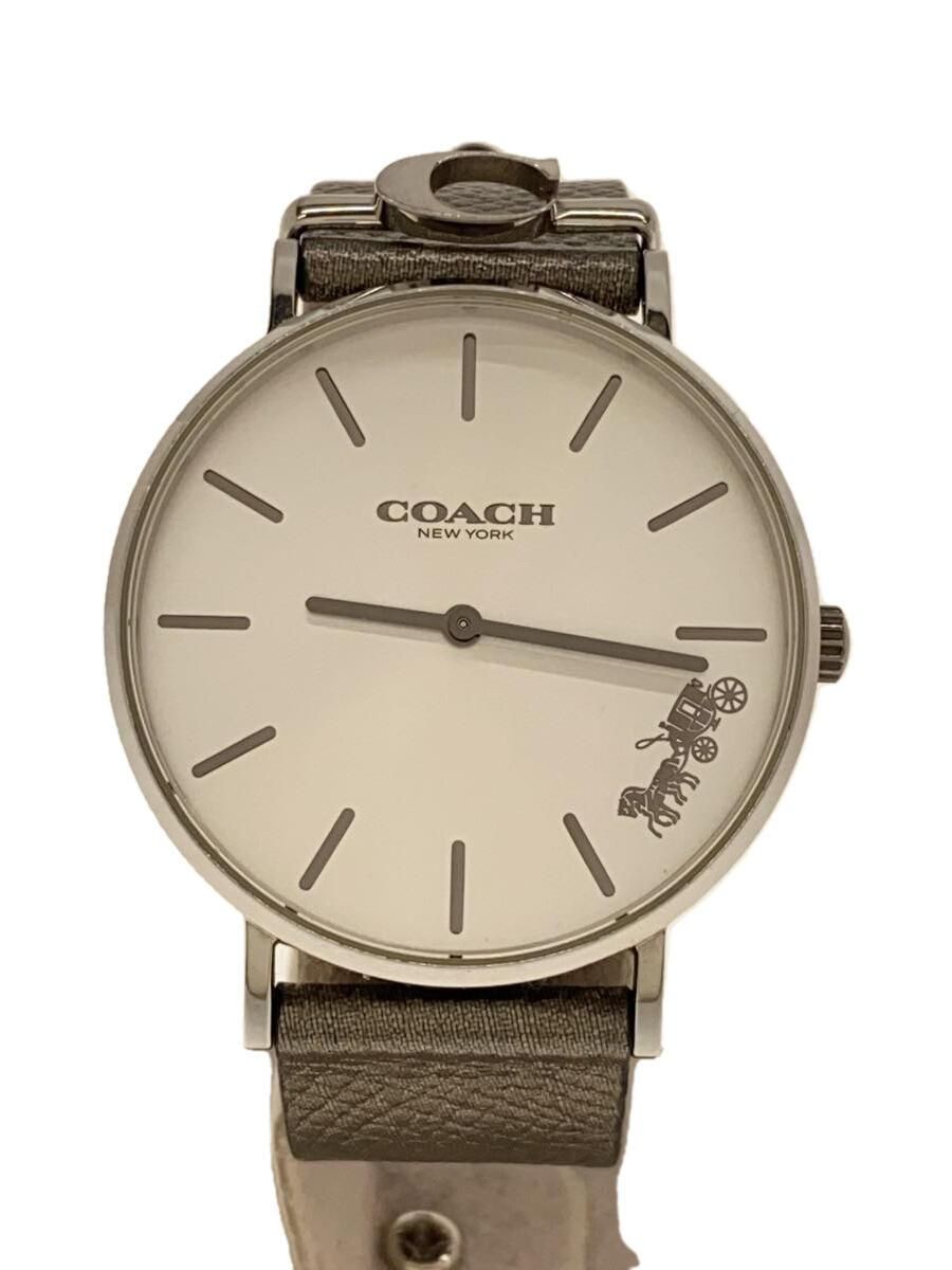 COACH レディース腕時計 腕時計 アナログ レザー SLV SLV | - Buyee日本代购服务 | 在2nd STREET in  Japan购物。