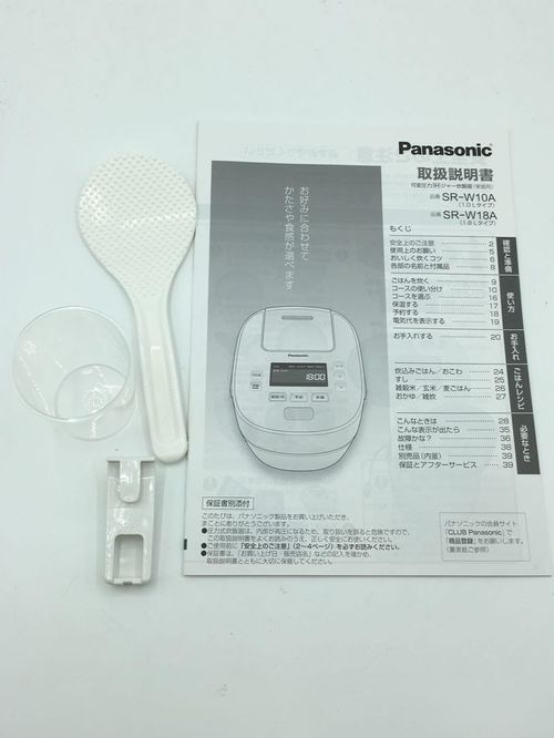 Panasonic 炊飯器 炊飯器 SR-W10A-W | 2nd STREET in Japan - Buyee