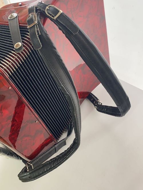 キョーリツ　アコーディオン　ACD-500 ハードケース付き　32鍵盤 キョーリツ アコーディオン ACD-500 32鍵盤 ケース付き 赤