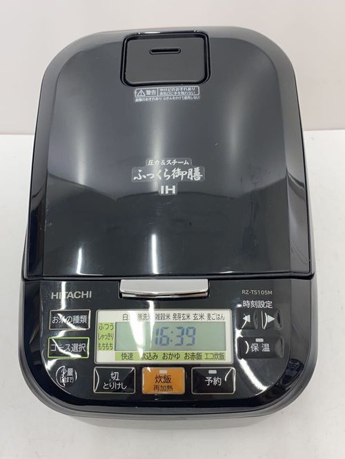 『 美品』値下げしましたHITACHIIH ジャー炊飯器 RZーTS105M 楽天市場】RZ-TS105M（炊飯器｜キッチン家電）：家電の通販