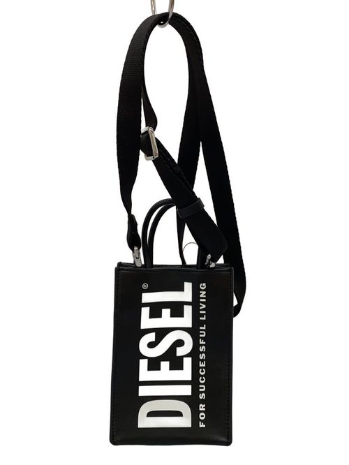 DIESEL ショルダーバッグ ショルダーバッグ ロゴ レザー BLK | - Buyee 