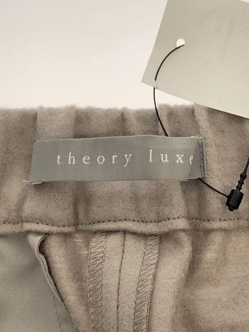 theory luxe その他 ボトム 36 ウール GRY 無地 03-2306018-030