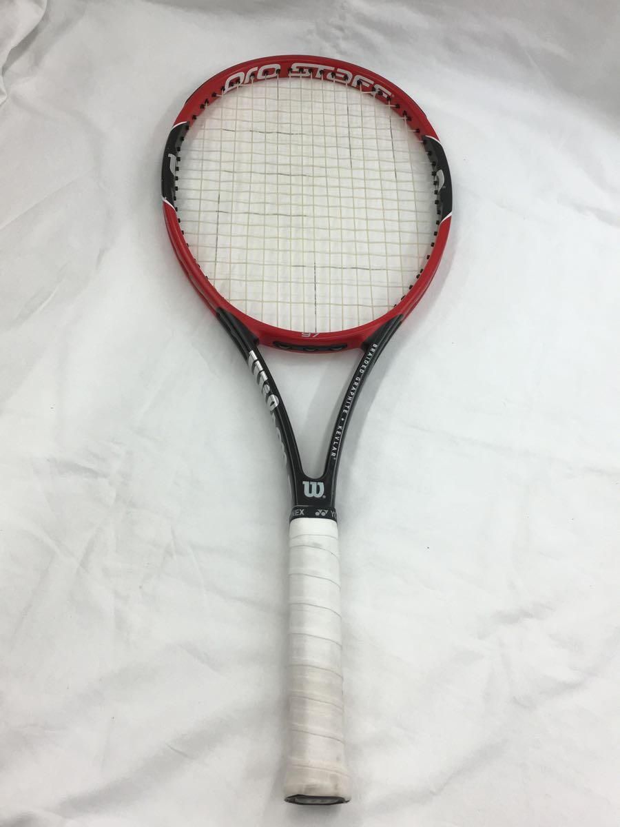 Wilson テニスラケット PRO STAFF 97 テニスラケット 硬式ラケット RED PRO STAFF 97 | - Buyee