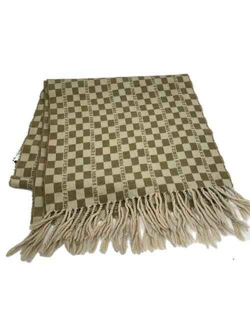 FENDI マフラー マフラー ウール BEG レディース | 2nd STREET