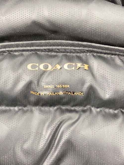 COACH ロングダウンジャケット ロングダウンジャケット S ポリエステル