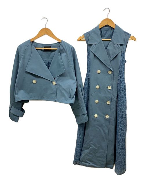 BURBERRYS トレンチコート トレンチコート L コットン KHK 無地