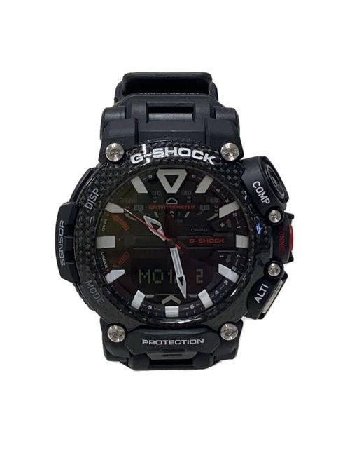 CASIO◇クォーツ腕時計/アナログ/ラバー/BLK/BLK/SS/DW-6900FS// CASIO