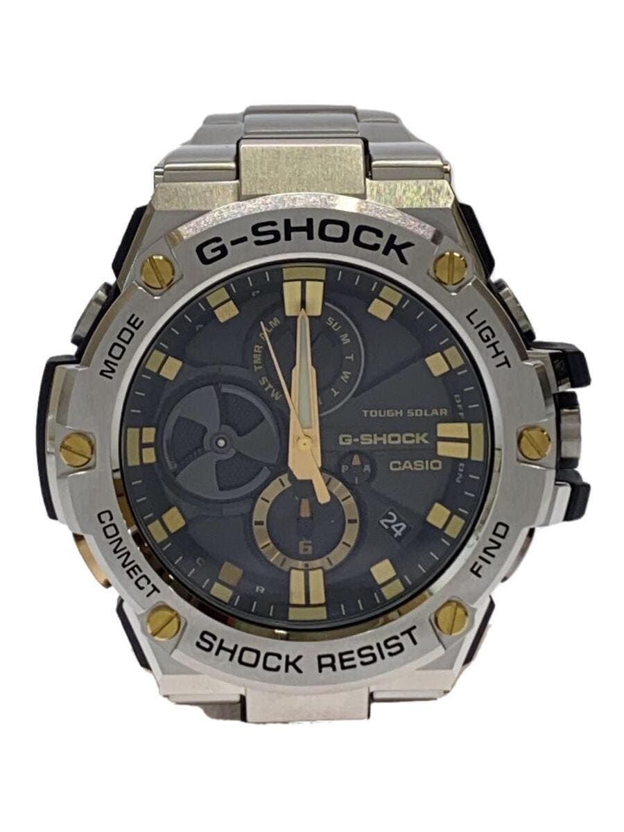 CASIO メンズ腕時計ソーラー腕時計・G-SHOCK アナログBLK SLV | - Buyee日本代购服务| 在2nd STREET in  Japan购物。