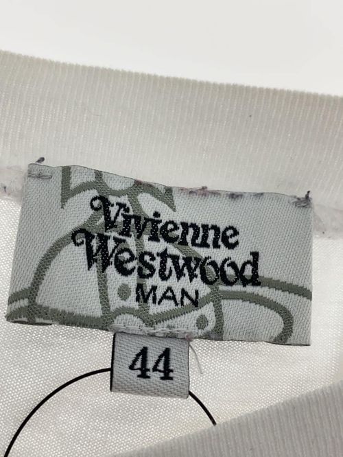 Vivienne Westwood Tシャツ Tシャツ 44 コットン WHT プリント VW-LP