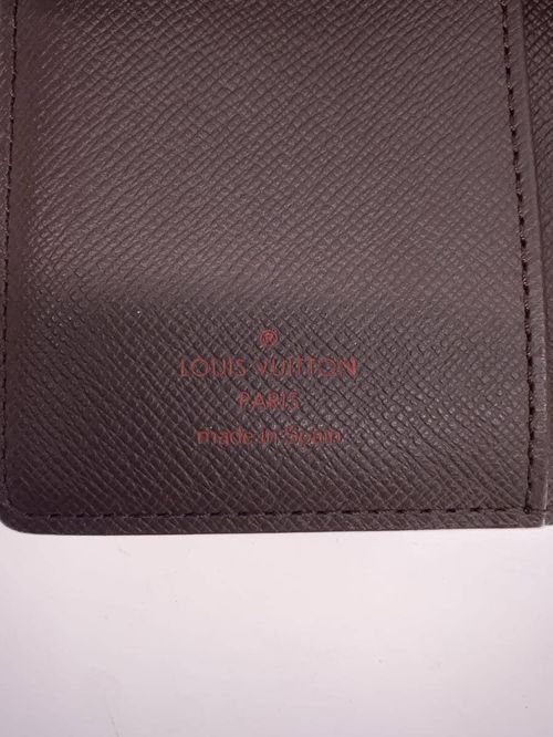 LOUIS VUITTON 手帳カバー アジェンダPM_ダミエ・エベヌ_BRW