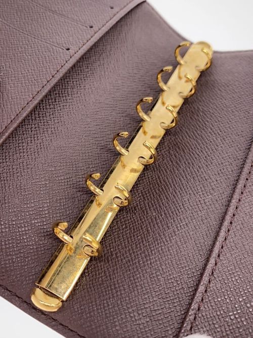 LOUIS VUITTON 手帳カバー アジェンダPM_ダミエ・エベヌ_BRW
