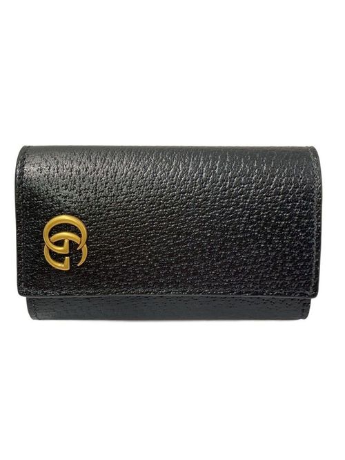 Gucci ブラック レザー キーケース GUCCI キーケース キーケース レザー BLK メンズ | 2nd STREET in