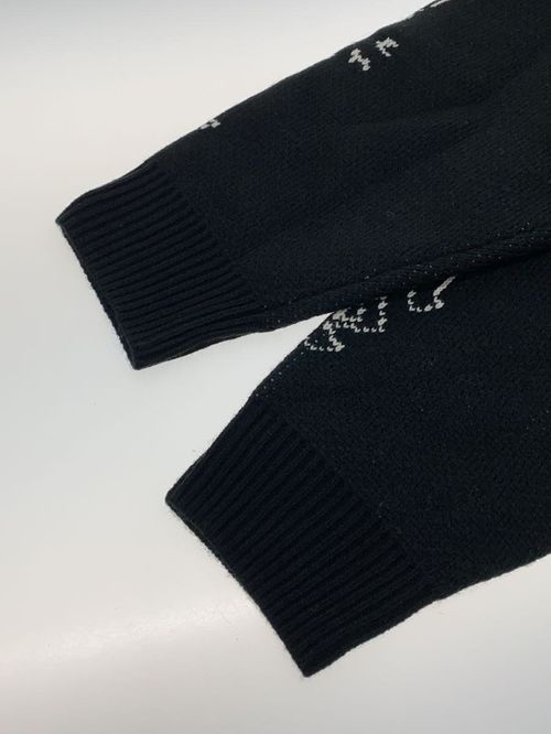 Stone  x Supreme ブラックセーター　s SUPREME x Y's by YOHJI YAMAMOTO】666 Sweater Black - 25FW
