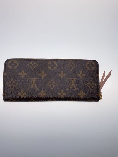 LOUIS VUITTON◇ポルト・フォイユ・ブラザ_モノグラム・キャンバス/PVC