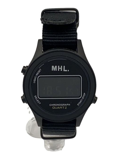 MHL. メンズ腕時計 腕時計 デジタル -- BLK BLK 595-1173501 | 2nd 