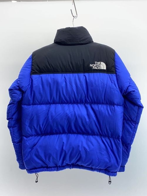 THENORTHFACE ヌプシダウン センターロゴ　NDW01001 ブルーS THE NORTH FACE ダウンジャケット NUPTSE JACKET_ヌプシジャケット S