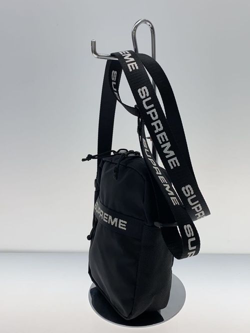 Supreme◇ショルダーバッグ/ナイロン/BLK
