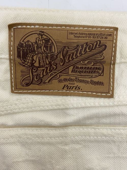 LOUIS VUITTON ストレートパンツ ストレートパンツ 40 コットン