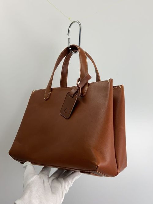 バッグ/レザー/BRW 土屋鞄 トートバッグ トートバッグ レザー BRW 無地