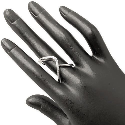 K18WG ダイヤモンドリング Jeweluce（ジュエルーチェ） 0.06ct ダイヤモンド リング K18YG/PG/WG