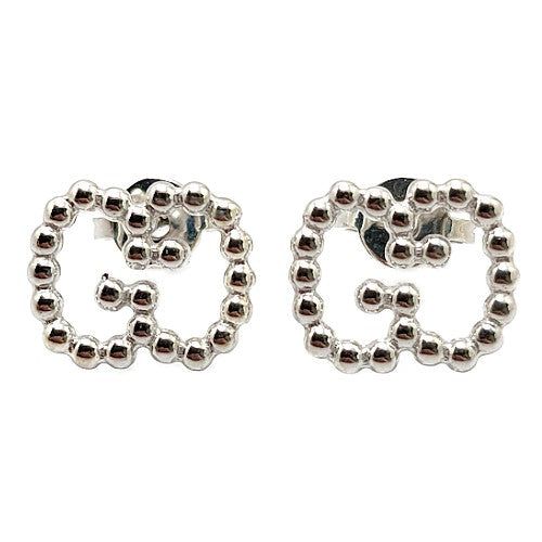 GUCCI フープピアス ボールチェーン