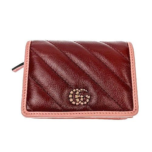 GUCCI/グッチ GGマーモント カードケース ウォレット GUCCI グッチ カードケース レディース GGマーモント ブラック