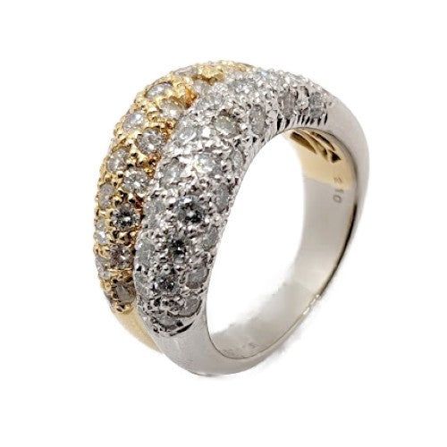 Pt900/K18<br>ダイヤモンドリング| - Buyee日本代購服務| 在REFLET購物。