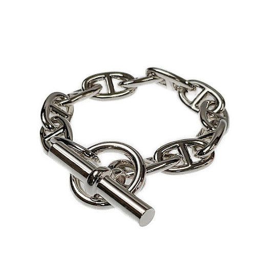 DAAAAAAAIA シェーヌダンクル VINTAGE HERMES Chaine d'Ancre Bracelet GM 13 Links Silver 800