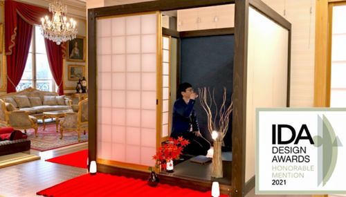 尾張の侍の茶室【女性2人で室内にDIY簡単設置1時間】Japanese Zen Tea