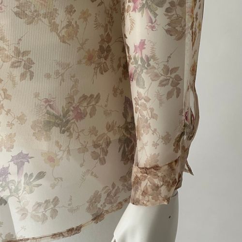 MADE IN JAPAN】【OUTLET】MIMO MODA 花柄シアーブラウス | 47storey