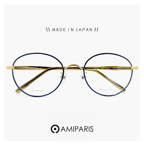 日本製 AMIPARIS (アミパリ) メガネ tc-5168 52 眼鏡 オーバル 型 ...