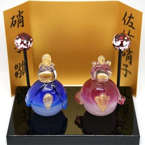 雛人形本金箔硝子雛泡入| - Buyee日本代購服務| 在購物。