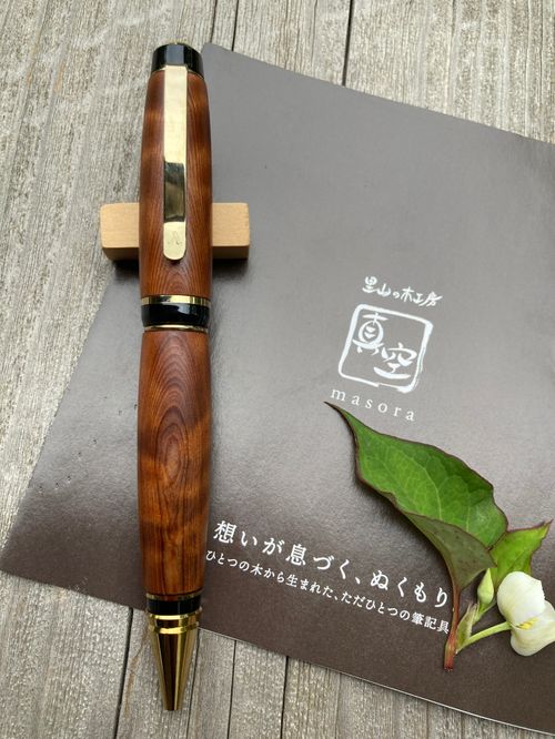 土佐杉（縮み杢）のシガータイプボールペン | 47storey - Buyee, an