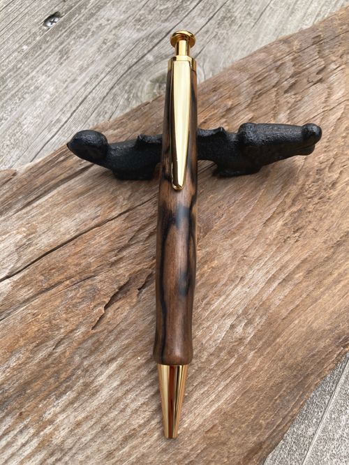 E.黒柿（上杢）のノック式ボールペン| - Buyee日本代购服务| 在购物。