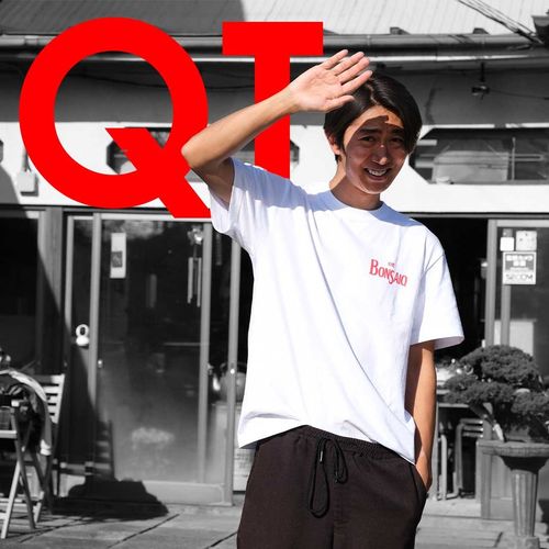 予約販売】QT赤松文人Tシャツ back print 5.6オンス【赤】 | 47storey