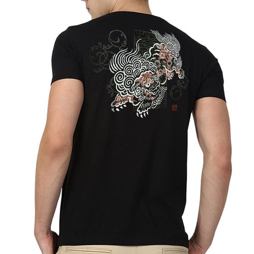 日本製アートTシャツ 唐獅子牡丹 | - Buyee 통신 판매 대리 구매