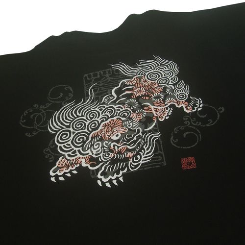 日本製アートTシャツ 唐獅子牡丹 | - Buyee 통신 판매 대리 구매