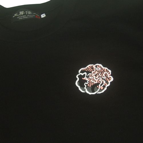 【新ジャンル誕生】Reflect-Print｜現代アート✖️唐獅子 日本製アートTシャツ 唐獅子牡丹 | 47storey - Buyee, an Online Proxy