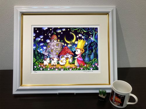 四つ切版画『おとぎ姫』 | 47storey - Buyee, an Online Proxy