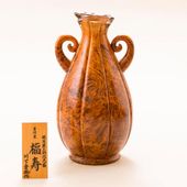 木象嵌　気球と富士山 富士山を臨む」限定一点物・伝統工芸・富士山・木の絵画