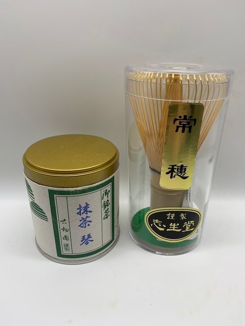 茶筅プレゼント】6缶セット 古畑園 京都宇治抹茶「琴」 6set Matcha