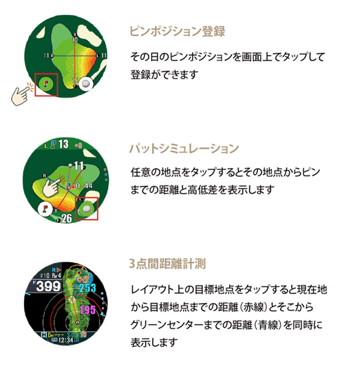 Shot Navi Evolve PRO TOUCH ショットナビ エボルブ プロ タッチ