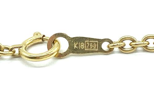 ROKUZAN 【碌山】K14PG/K18ガーネット ダイヤモンドペンダント (NO