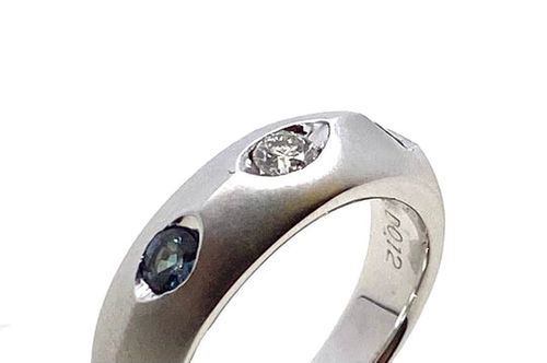 Diamond Pt900ダイヤ アレキサンドライトリング | - Buyee, บริการ