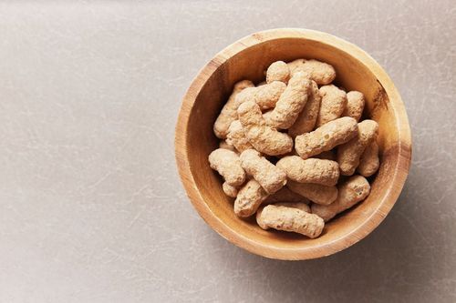 amy　玄米 黒糖味×2袋。グルテンフリーのお米スナック「玄米パフ70g